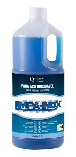 Limpador De Aço Inox 1 Litro Quimatic Removedor Desoxidante