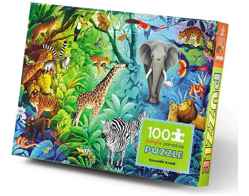 Rompecabezas Puzzle 100 Piezas Crocodile Creek Holographic