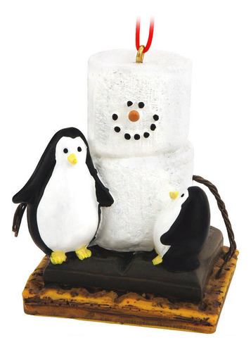 Decoracion Navidena Smores Con Pinguinos Navidad/diario Orna