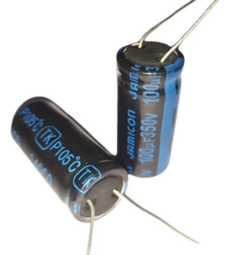 Capacitor Condensador 100uf 350v Jamicon