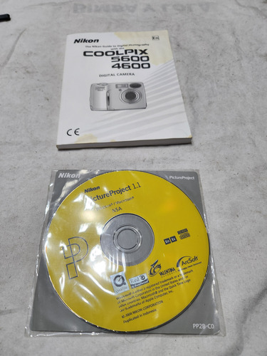Catalogo Manual Cámara Foto Nikon Coolpix 5600 4600 +cd 