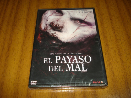 Dvd Pelicula El Payaso Del Mal / (nuevo Y Sellado)