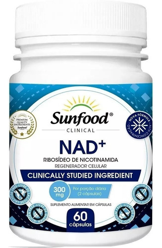 Nad Suplemento. Regenerador Celular. 300 Mg. Envio Gratis!