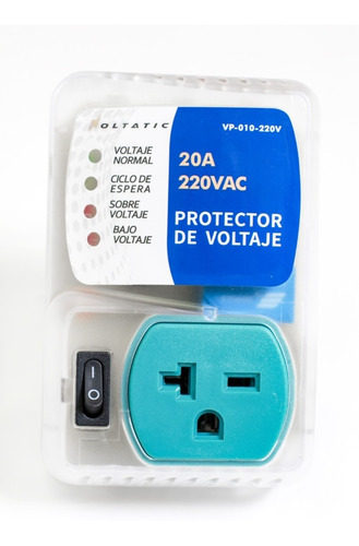 Protector De Voltaje Para Refrigeracion Domestica 220v 20a