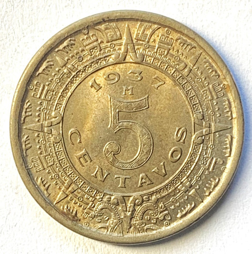 5 Centavos 1937 Mo