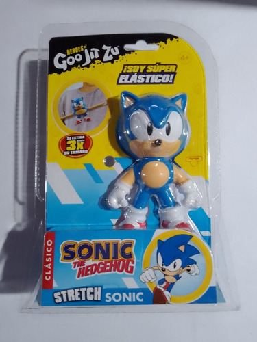 Sonic The Hedgehog Héroes Goo Jit Zu Stretch Sega #2