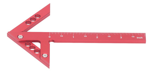 Regla De Regla De Línea De Aleación De Aluminio De 100 Mm