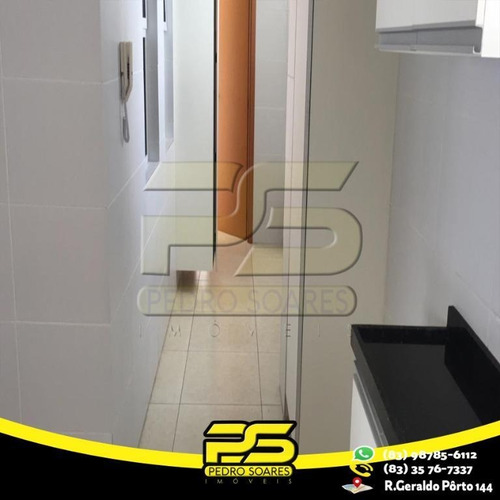 Apartamento Com 3 Dormitórios À Venda, 112 M² Por R$ 620.000 - Manaíra - João Pessoa/pb - Ap2481