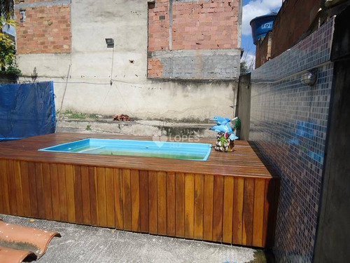 Imagem 9 de 13 de Casa Duplex, 06 Qts., Espaçoso Quintal Com Piscina, 85 M², R$ 280.000,00 - Vista Alegre - São Gonçalo/rj - Ca16339