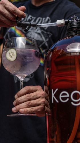 Imagen 8 de 8 de Chopera Keggi Promo Día Del Padre 5l+gin+tónica Santa Quina