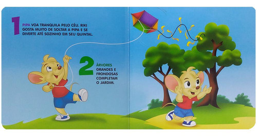 Chacoalhe-me: Números (Riki & Gabi), de Marschalek, Ruth. Editorial Todolivro Distribuidora Ltda., capa dura em português, 2019