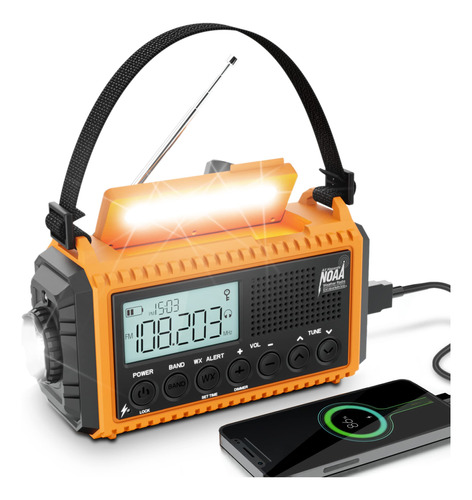 Radio De Emergencia, Radio Meteorolgica Digital 5000 Con Am/