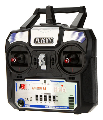 Y Planeador De Control Remoto Flysky Fs-a6 Con Helicóptero