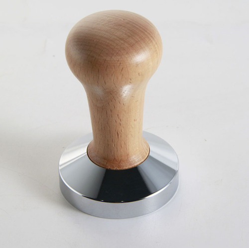 Herramienta Ergonómica De Madera De Haya Para Talco Coffee T