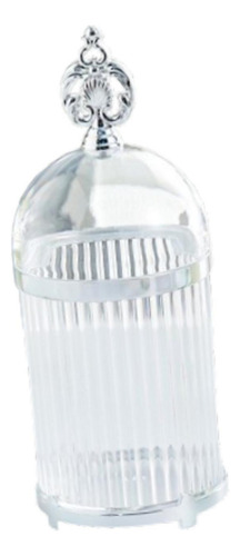 Tarro De Almacenamiento, Cuchara Borde Plateado Transparente