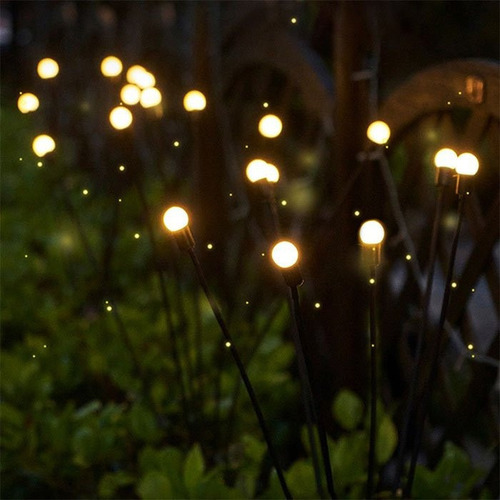 Luz Led Para Jardín Con Forma De Luciérnaga, Funciona Con En
