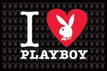 Poster Importado De 60 X 90 Cm - I Love Playboy