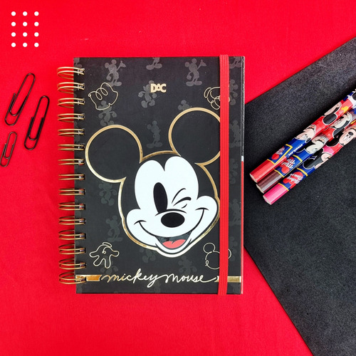 Mini Caderno Smart Mickey Mouse Disney - Dac