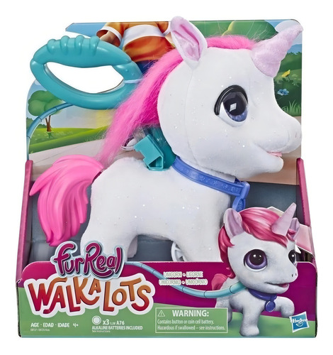 Furreal Walkalots - Ótimas atrações - Hasbro Unicorn