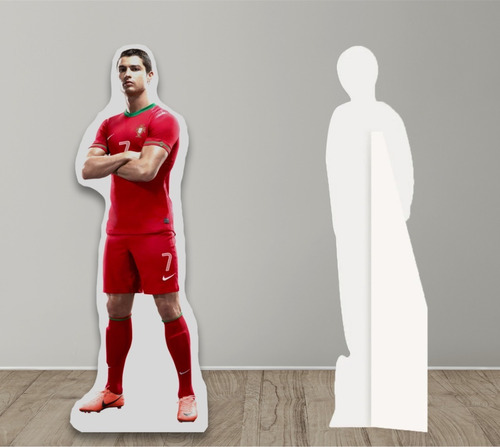 Figura Coroplast Tamaño Real  Cr7 Cristiano Ronaldo Futbol