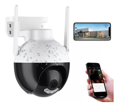 Camara Bidireccional Wifi Monitoreo En Vivo Para Exterior