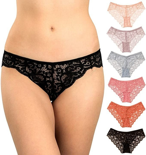 Imagen 3 de 6 de Hermosos Panties Mujer Lencería Algodón