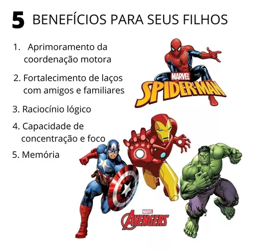 Hobby Brinquedos  Jogo De Memória Homem Aranha