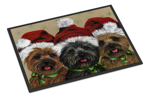 Caroline's Treasures Ppp3251mat Cairn Terrier Christmas Ceas