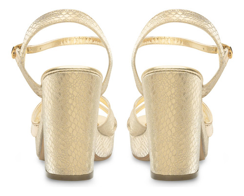 Sandalia Marijo Color Oro D08710174610