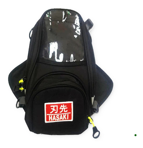 Imagen 2 de 2 de Bolso Tanque Tank Bag Hasaki Color Negro Talla Peq 35x1 Moto