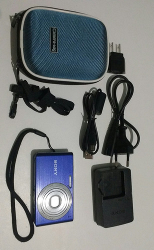 Câmera Digital Sony Cyber-shot 14.1 Mp Dsc-w610 + Cartão