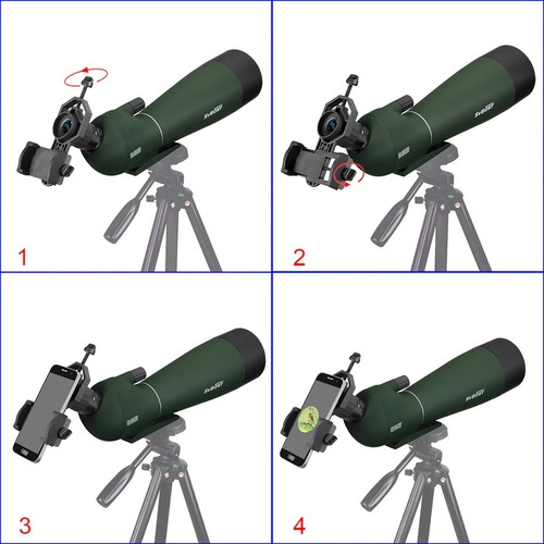 Imagem 3 de 8 de Luneta Telescopio Svbony 25-75x70 Bak4 Tripe Adaptador Celul