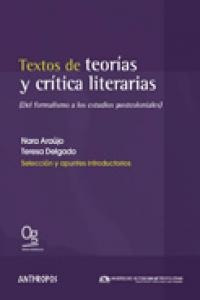 Textos De Teorias Y Critica Literarias - Araujo,nara