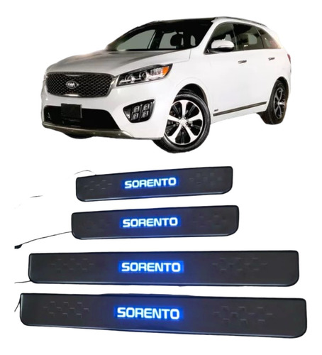 Estribos Embellecedores Led Kia Sorento