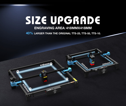 Máquina De Grabado Y Corte Por Láser Twotrees Tts-20 Pro 20w