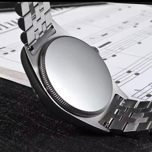 Reloj San Martín Dial Salmón (no Steeldive, Orient, Seiko Plateado Plateado Sunray Salmón (Usado)