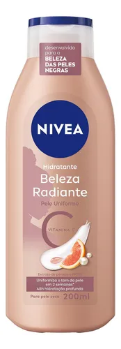 comprar NIVEA Hidratante Corporal Beleza Radiante Pele Uniforme 200ml