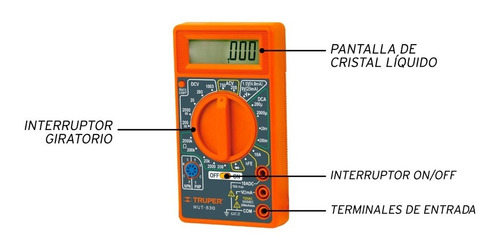 Multimetro Digital Caseromut-830 Truper//ferrenet
