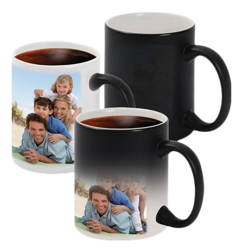 Tazas Mágicas Personalizada Dia Del Padre Madre Niño K-trina