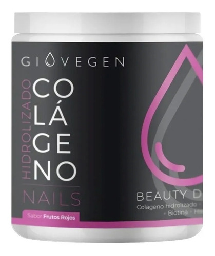 Imagen 4 de 9 de Giovegen Skin + Nails - Colágeno Hidrolizado Bebible