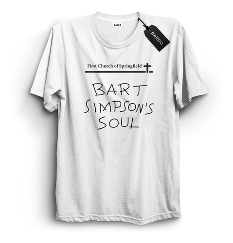 Remera Bart's Soul / Simpsons / Calidad Premium