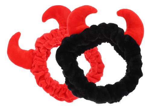 2 Diademas Elásticas A La Moda, Diademas De Maquillaje Para