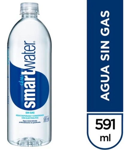 Agua Smart Water Sin Gas Pack 591ml X 6 U
