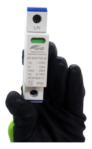 Protector Contra Sobretension Transitoria 1p Gf-spd-t2s-20 gralf
