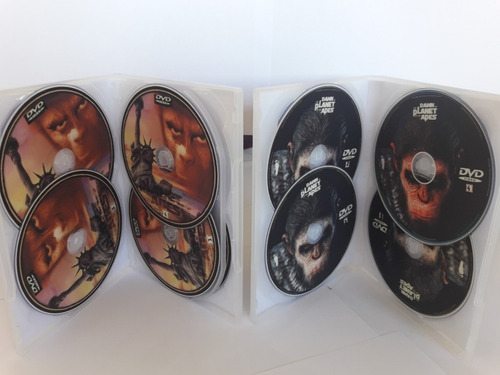 Imagem 5 de 5 de Dvd Filmes Coleção O Planeta Dos Macacos (9 Dvds)