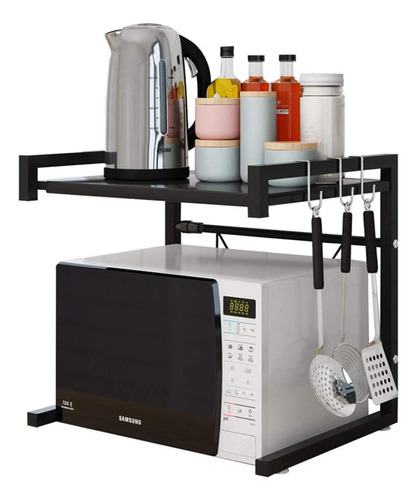 Rack Cocina Organizador Sobre Microondas Smart Acero