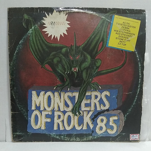 Lp Monsters Of Rock 85
