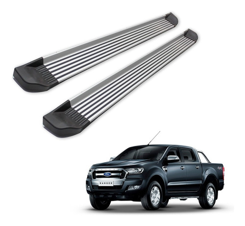 Pisaderas De Aluminio Ford Ranger 2013-2023