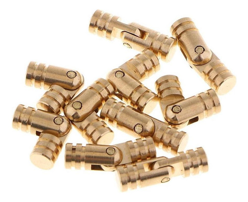 7j 10 Piezas De Cobre Gif Joyero Invisible De Barril Oro