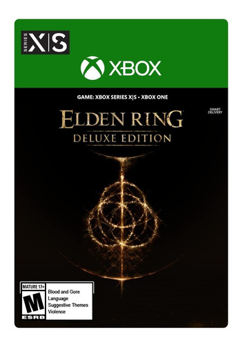 Elden Ring Deluxe Xbox Serie X Series S Xbox One Código